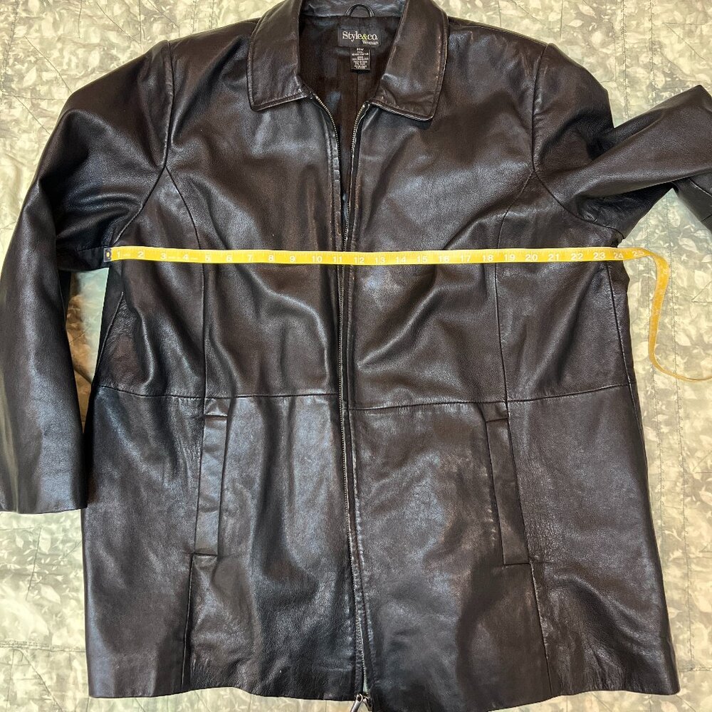 Leather jacked